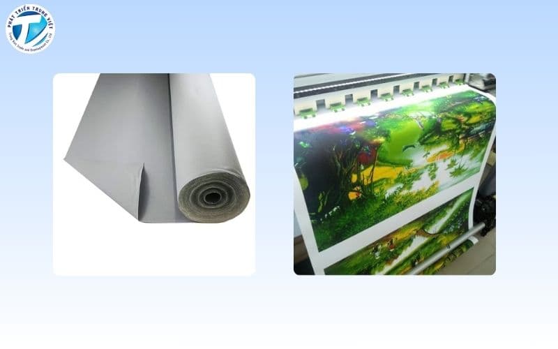 In bạt quảng cáo Canvas